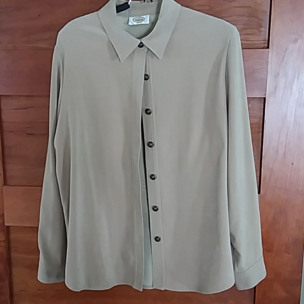 Suede like shirt